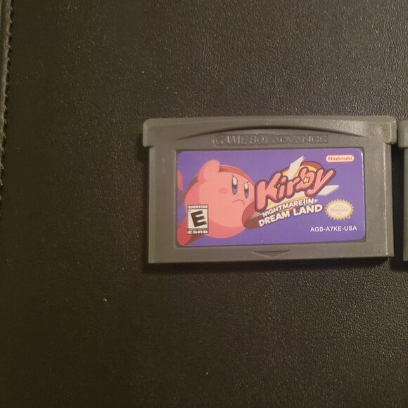 Kirby Nightmare in Dreamland GBA Game
